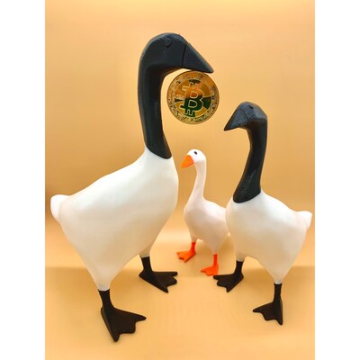 Special Color_Untitled Goose Key Holder Magnetic_ Tool Holder _Home Miniature Decoration_Untitled Goose Miniature (3D Printed)_Holiday Event - image4